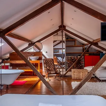 Apartment Double Floor Penthouse-stylish Lisbon